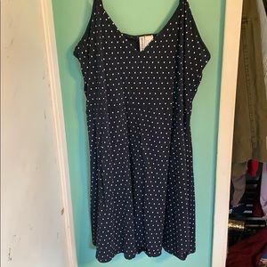Summer polka dot dress
